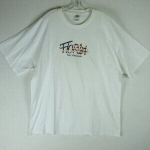 Delta Fort Lauderdale Florida Tee Size 2X Embroidered